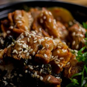 Sesame Glazed Crispy Chicken Portion