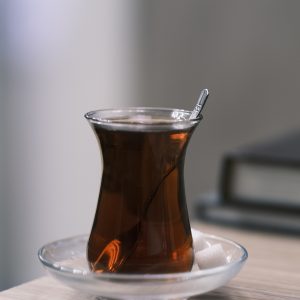Classic Black Hot Tea Serving