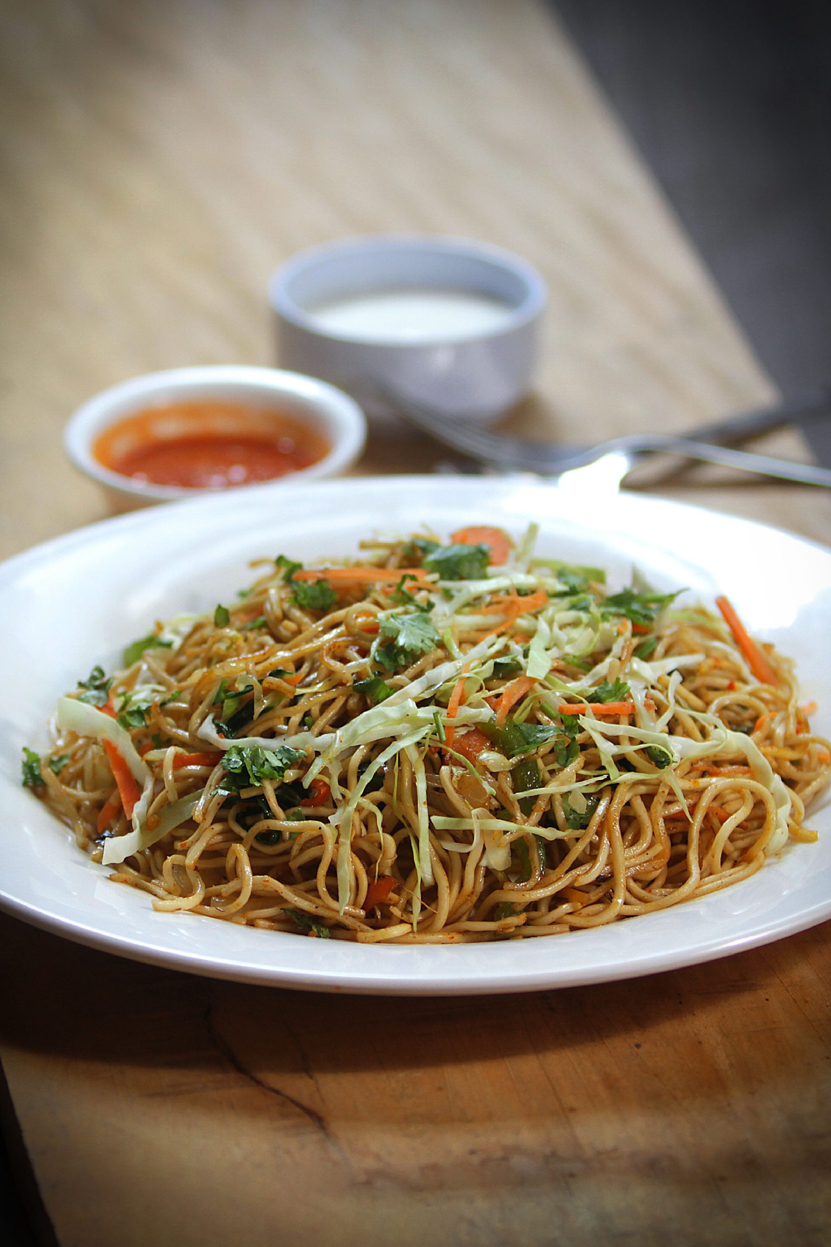 Vegetable Noodle Stir Fry Serving