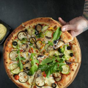 Vegetarian Mixed Topping Pizza