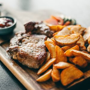Classic British Roast Beef Serving