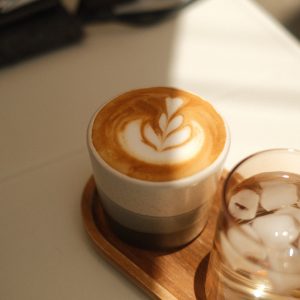 Iced Latte Fresh Coffee Cup