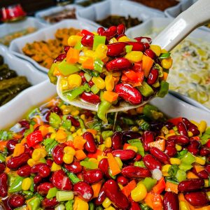 Mixed Bean Fresh Cold Side Plate