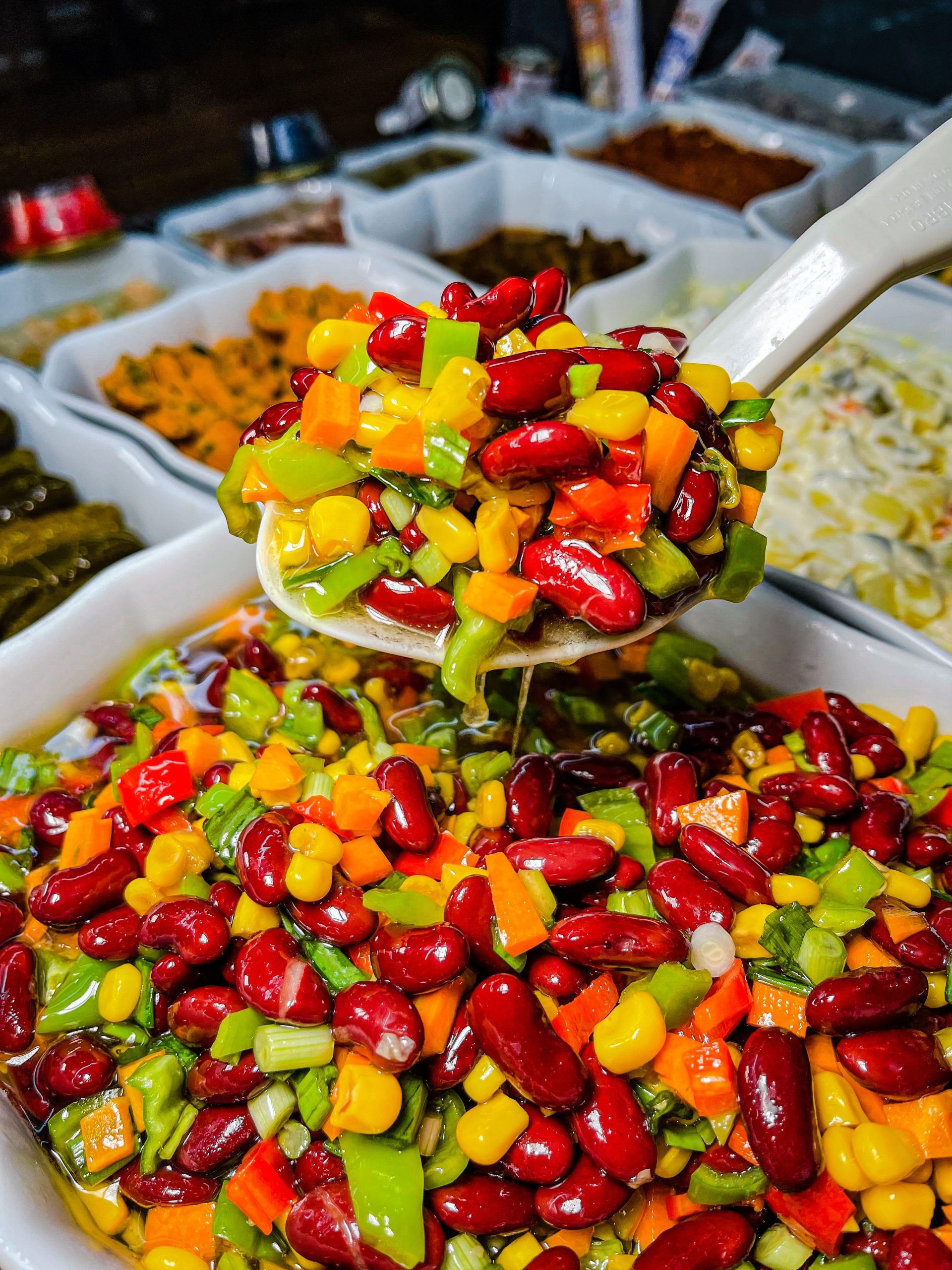 Mixed Bean Fresh Cold Side Plate