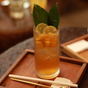 Fresh Lemon Iced Tea Serving Cup