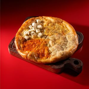 Four Cheese Italian Stone Baked Pizza