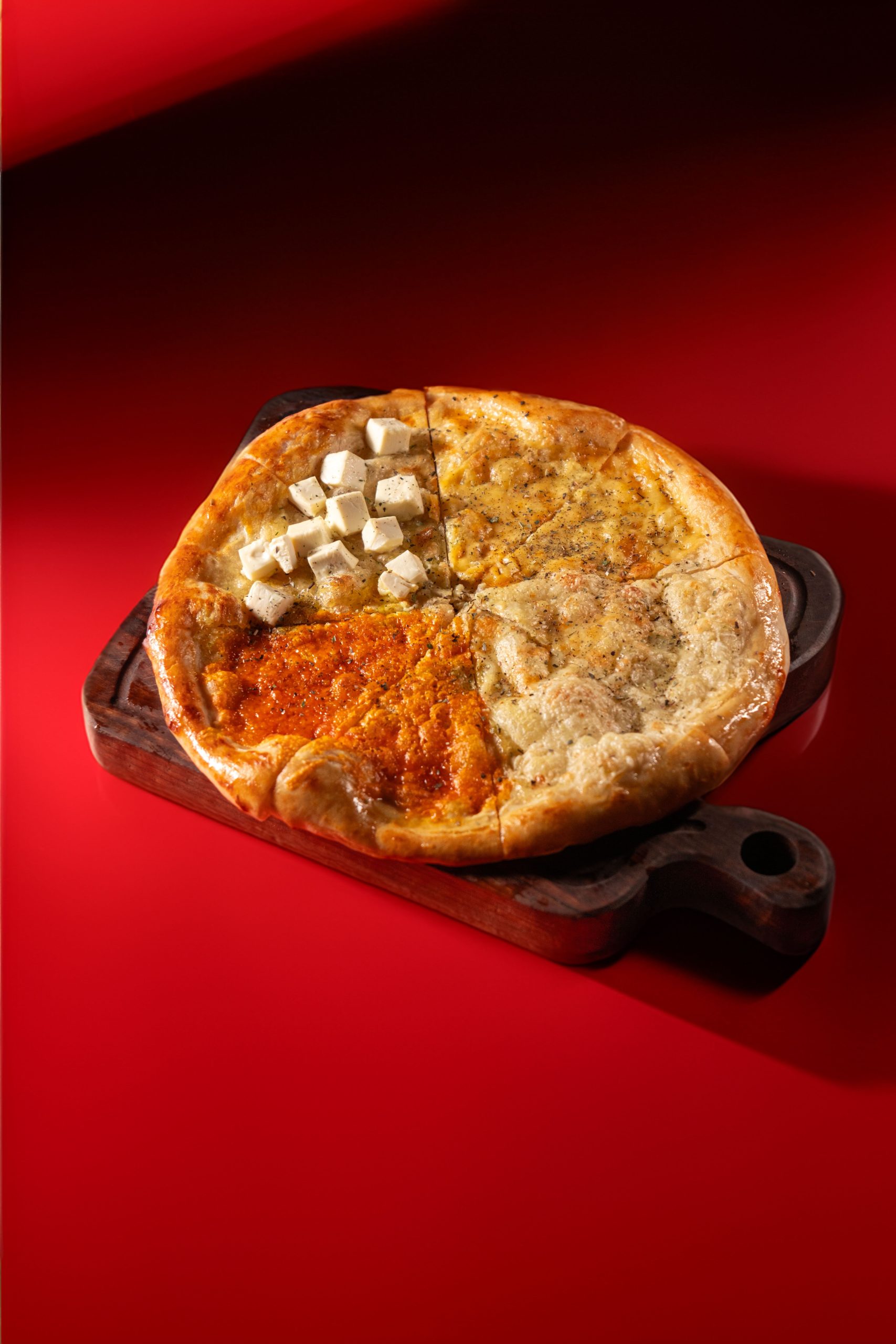 Four Cheese Italian Stone Baked Pizza