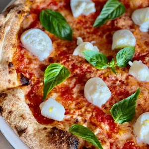 Classic Wood Fired Margherita Pizza