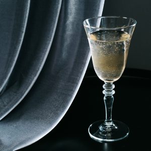 Sparkling Medium Dry Wine Glass