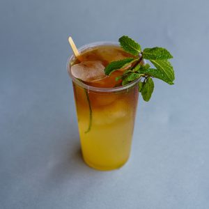 Peppermint Herbal Iced Tea Refreshment