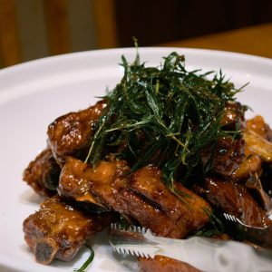 Sweet And Sour Pork Ribs Serving