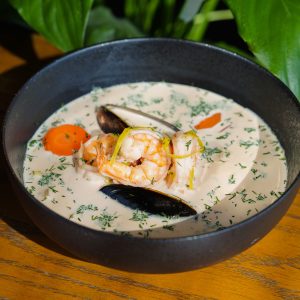 Slow Simmered Seafood Chowder Bowl