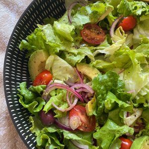 Classic Green Garden Salad Bowl