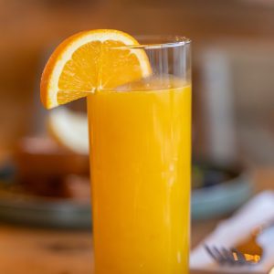 Pure Orange Fresh Juice Serving