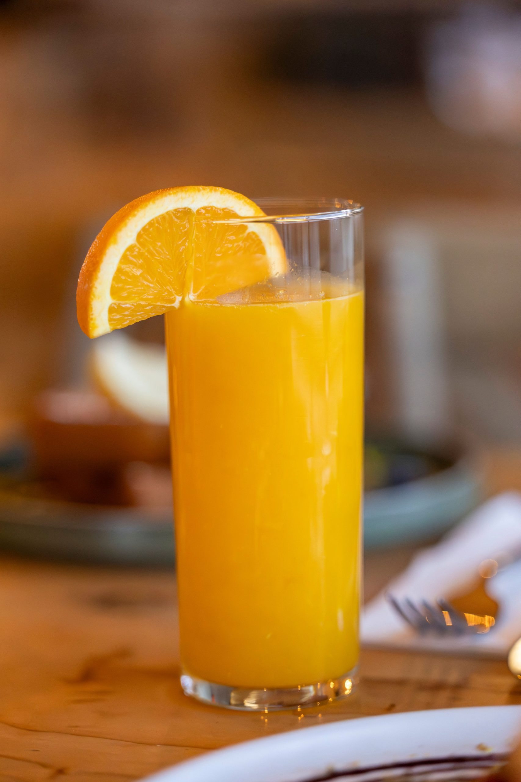 Pure Orange Fresh Juice Serving