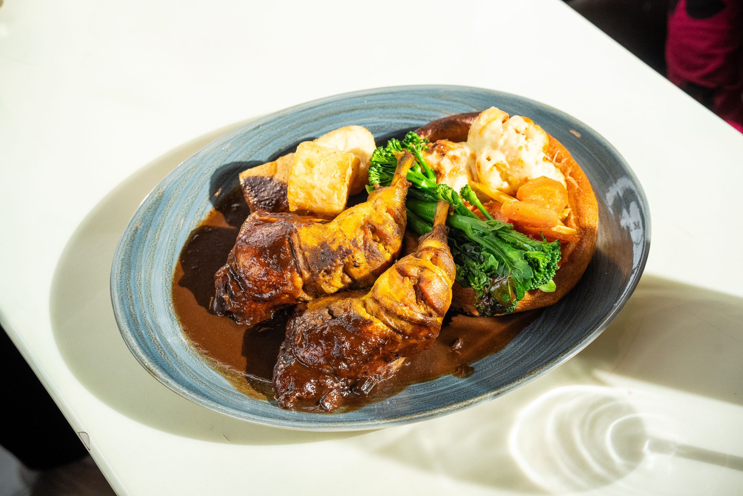 Traditional Sunday Roast Chicken Plate